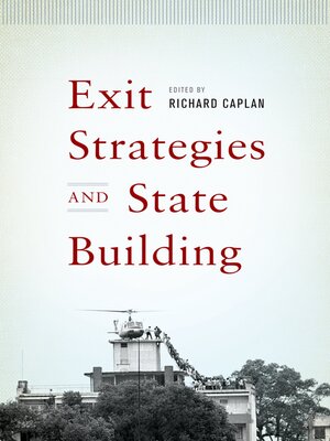 cover image of Exit Strategies and State Building